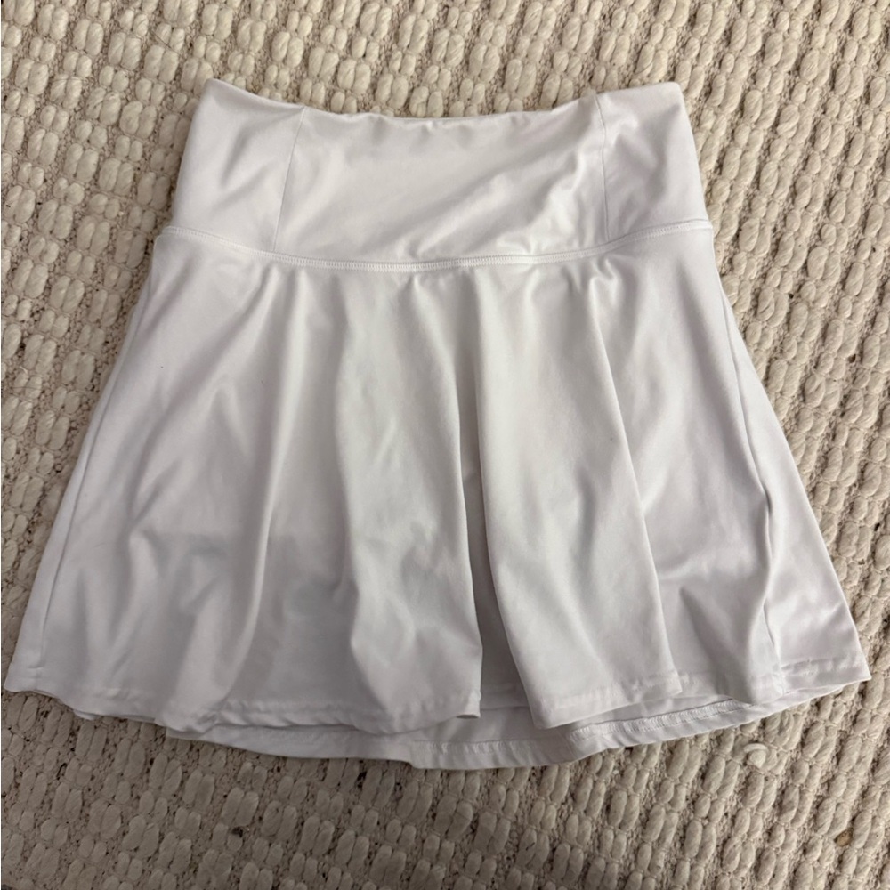 SO Women's White Skater Skirt